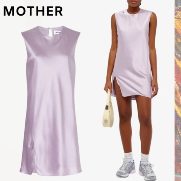 NWT Mother of All Miley Silk Minidress Size Large - Picture 2 of 15